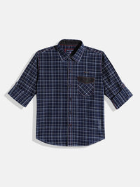 Monte Carlo Boys Checked Casual Smart Fit Shirt