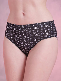 DressBerry Pack of 3 Printed Basic Briefs DRM-DB-PAN02D-TBC