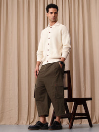 Mr Bowerbird Men Oversized Fit Pleated Trousers