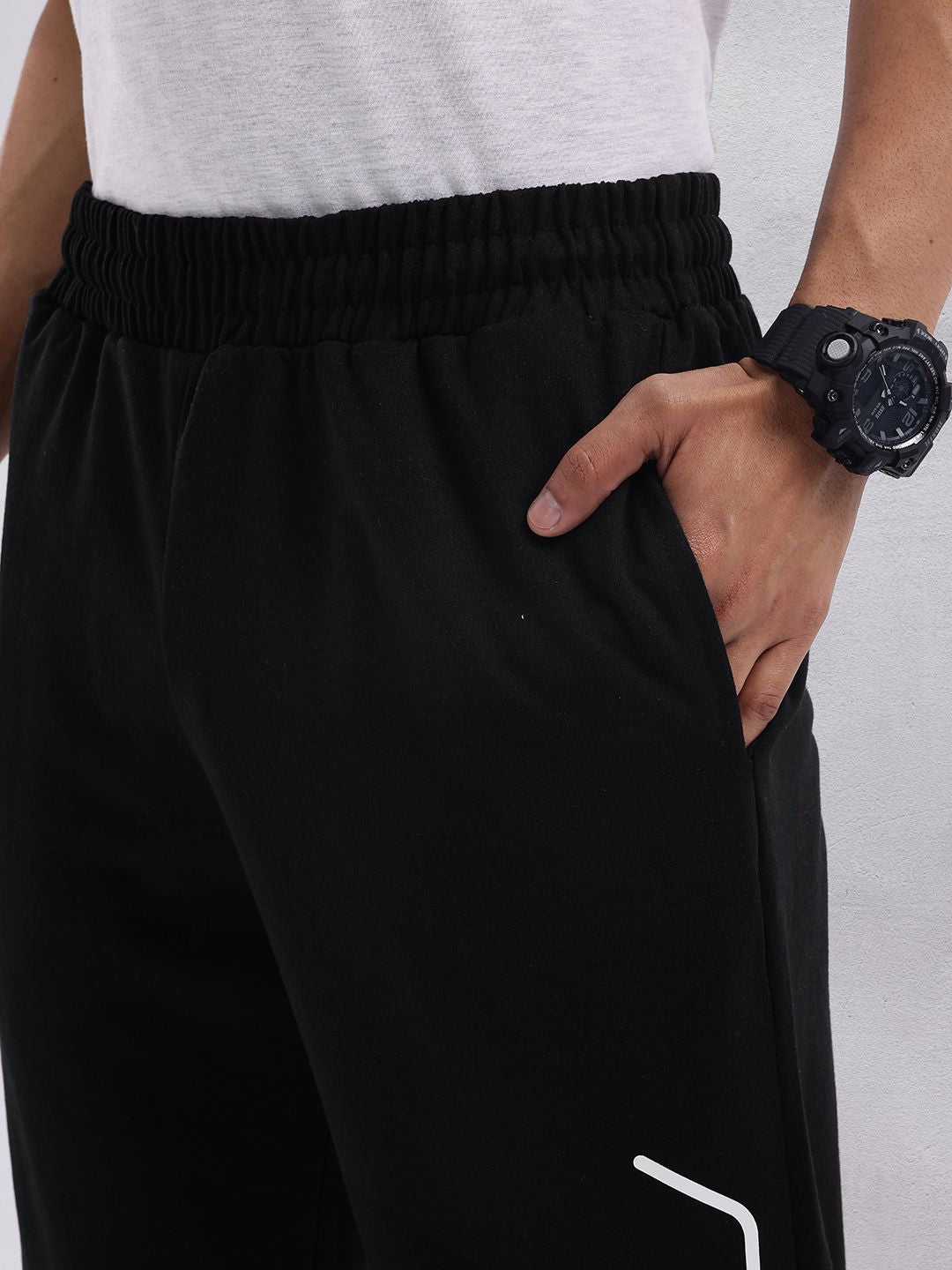 HRX by Hrithik Roshan Men Lifestyle Brand Logo Detail Track pants