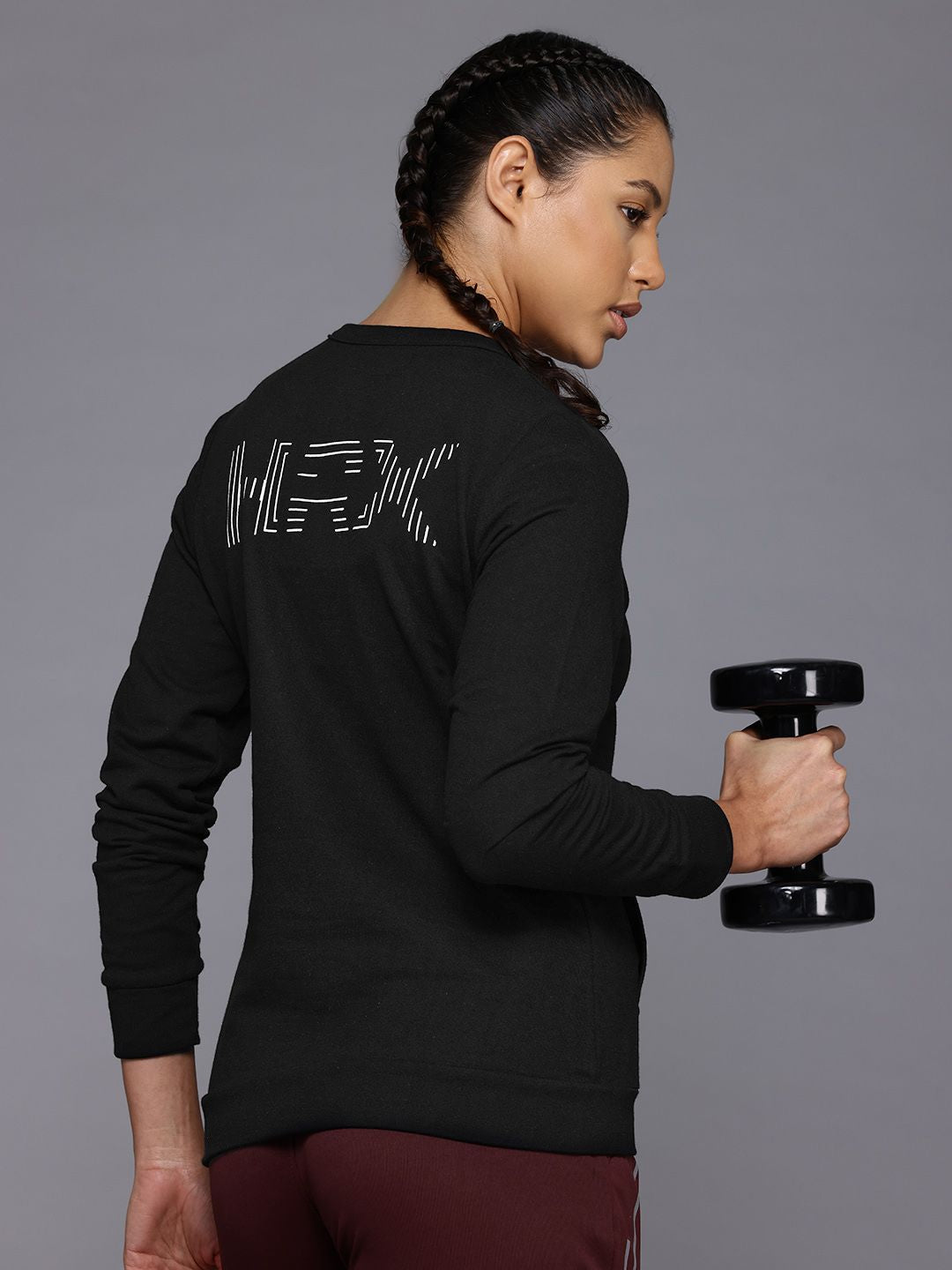 HRX by Hrithik Roshan Printed Training Sweatshirt