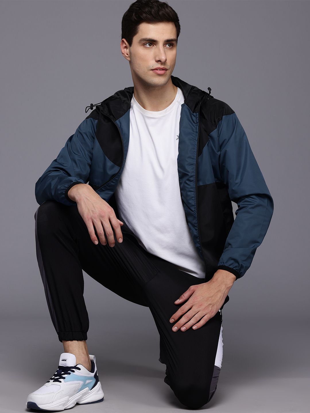 HRX by Hrithik Roshan Men Colourblocked Rapid-Dry Training Jacket