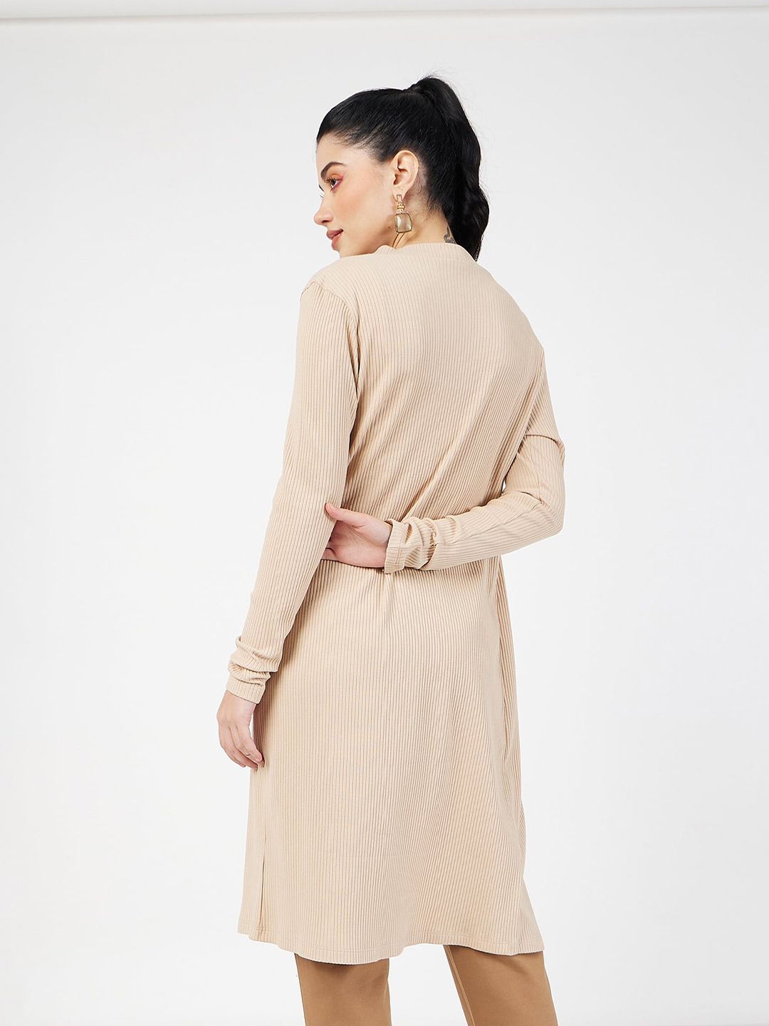 SASSAFRAS Open Front Longline Shrug