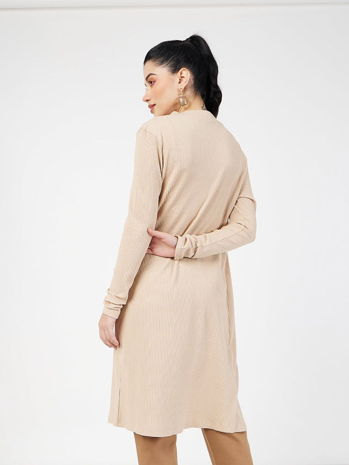 SASSAFRAS Open Front Longline Shrug