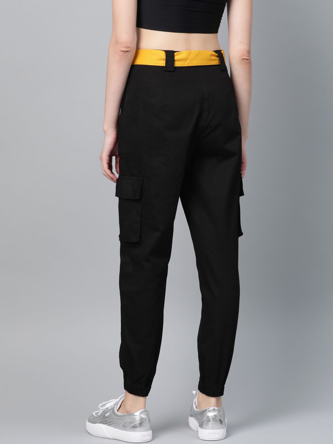 STREET 9 Women Black Cargos