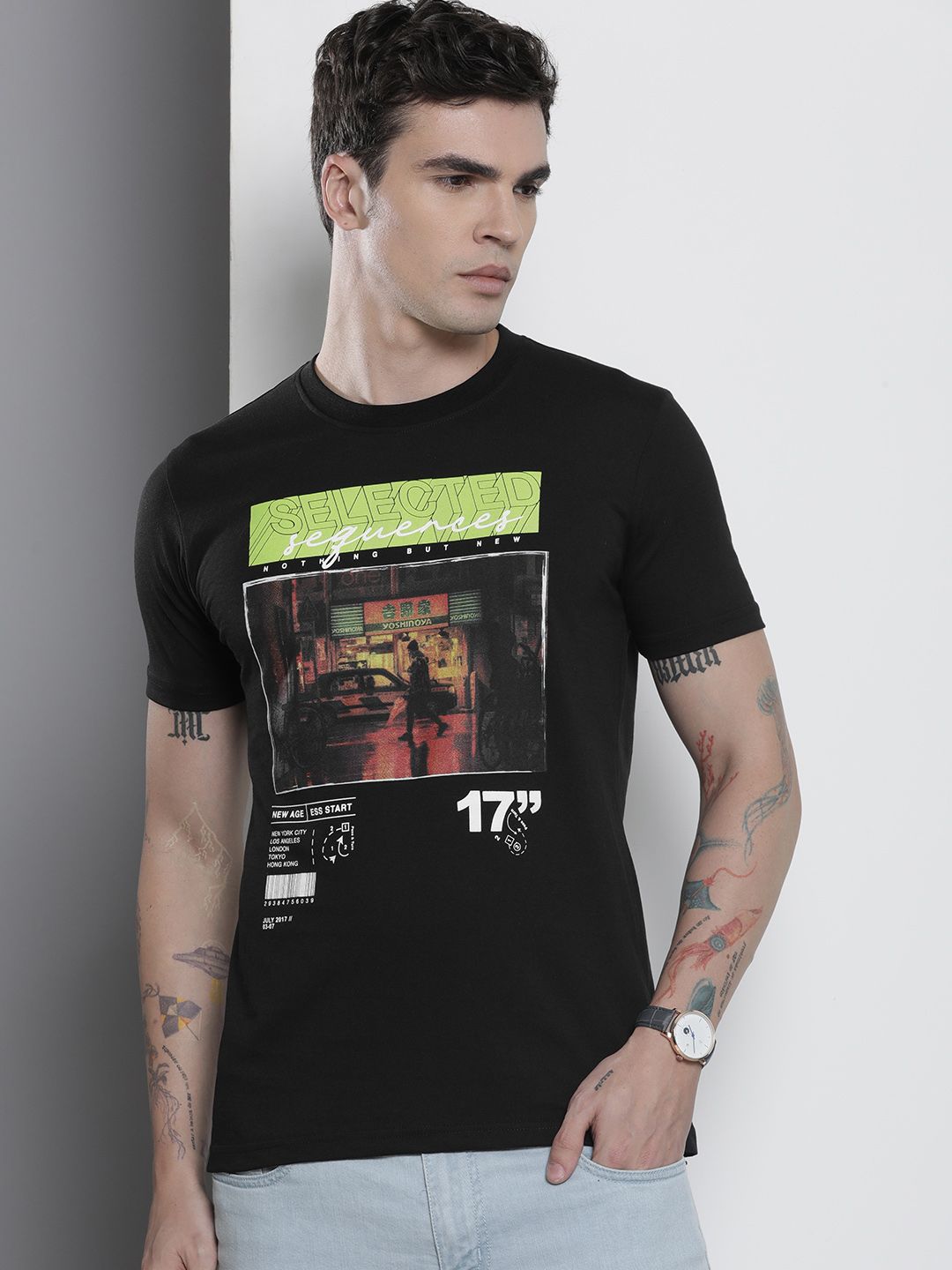The Indian Garage Co Men Printed T-shirt
