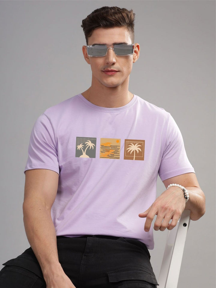 ADRO Men Printed T-shirt