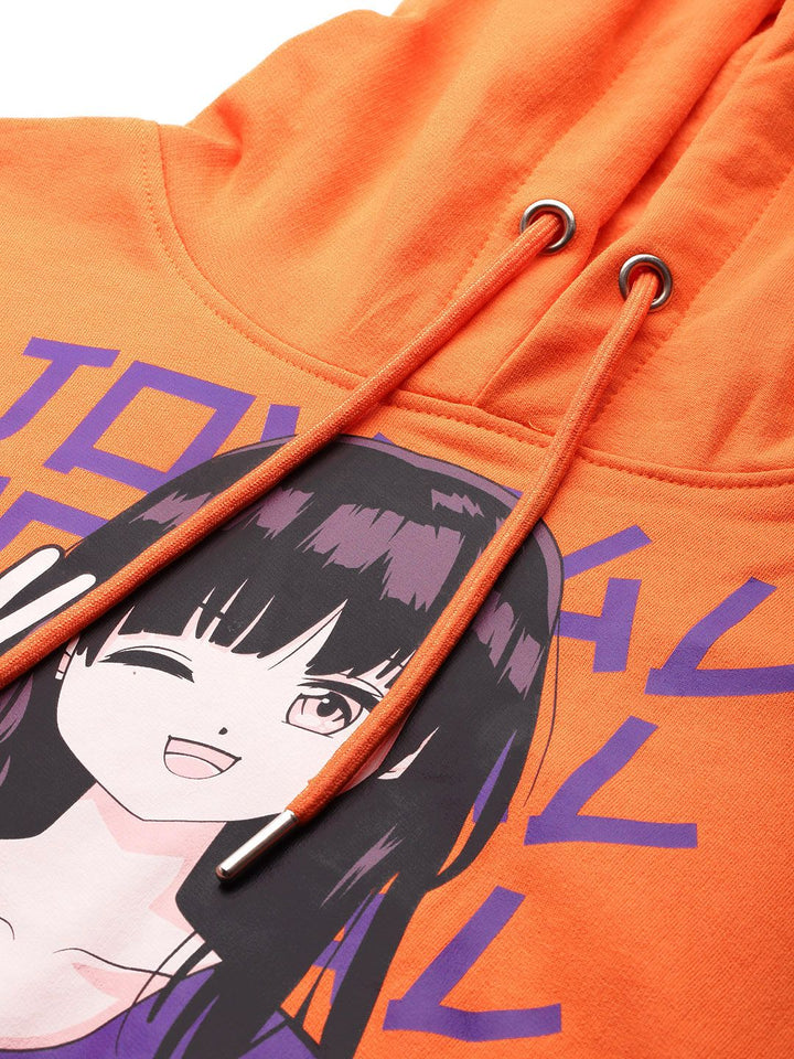 DressBerry Printed Drop-Shoulder Sleeves Sweatshirt
