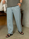 Campus Sutra Men Comfort Mid-Rise Trousers