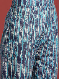 Indo Era Women Ethnic Motifs Printed Pure Cotton Kurta with Trousers & With Dupatta