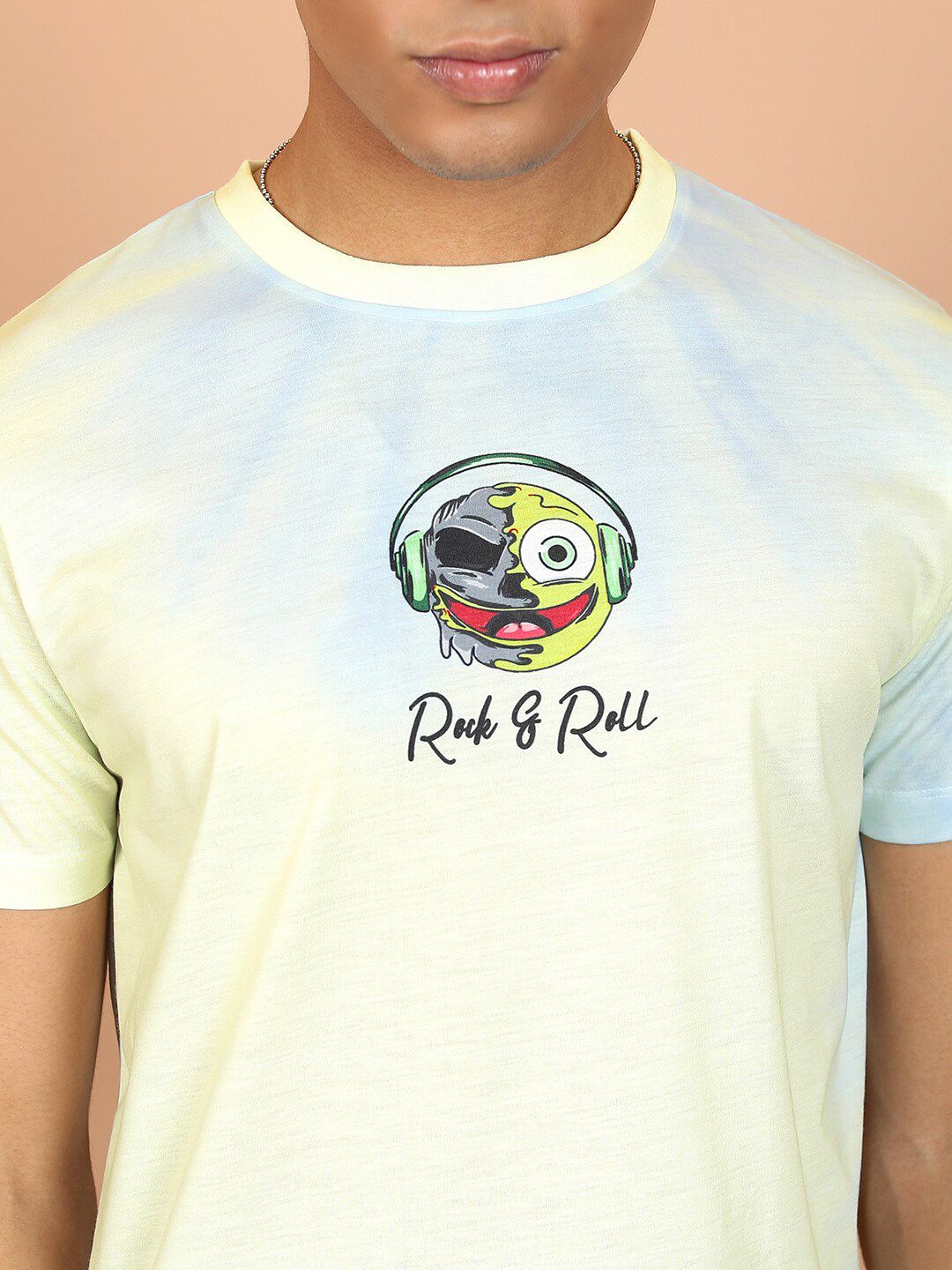 HIGHLANDER Graphic Printed Slim Fit Oversized T-shirt