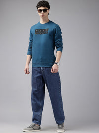 Park Avenue Slim Fit Printed Sweatshirt
