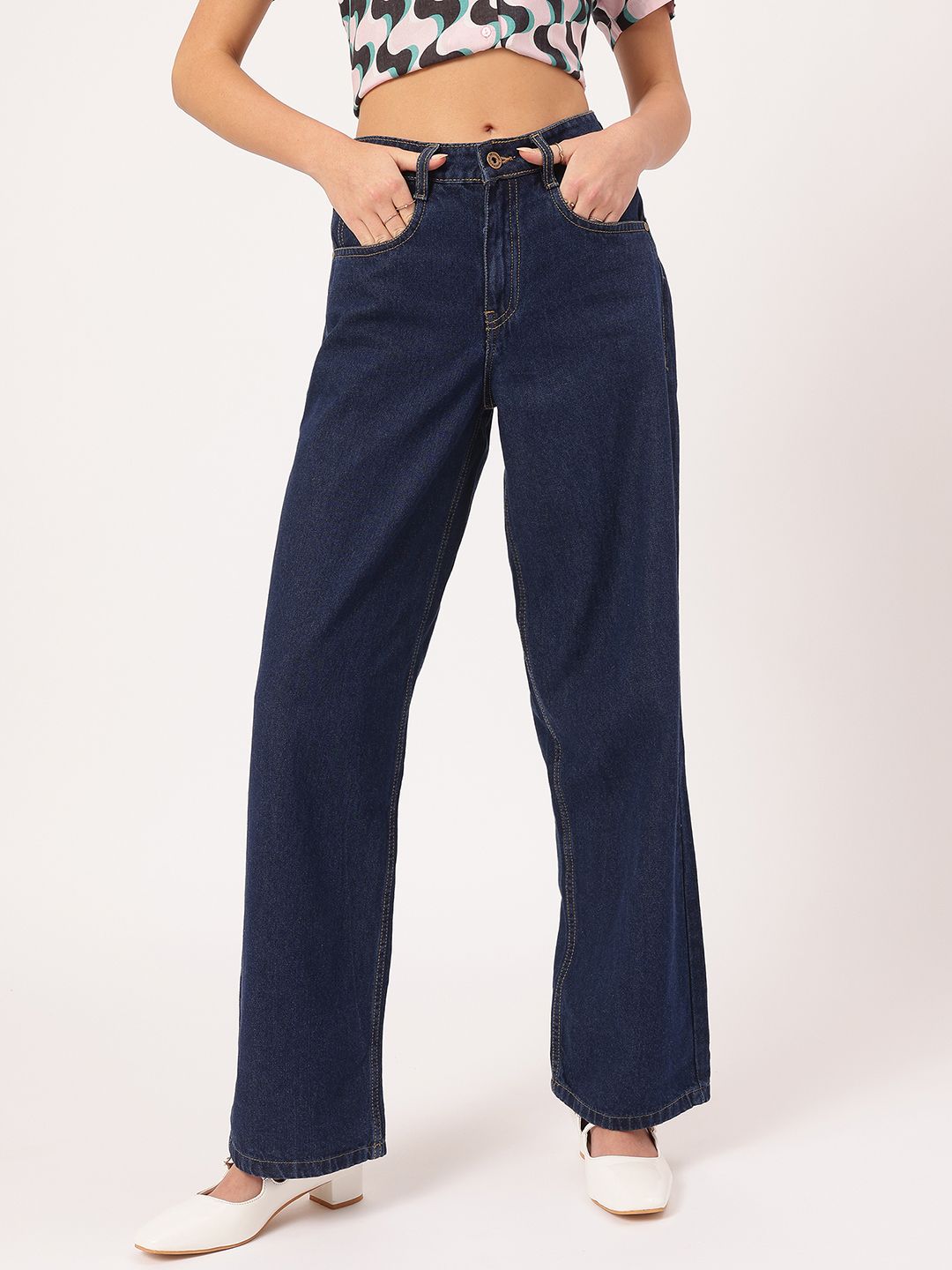 DressBerry Women Baggy Fit Stretchable Jeans
