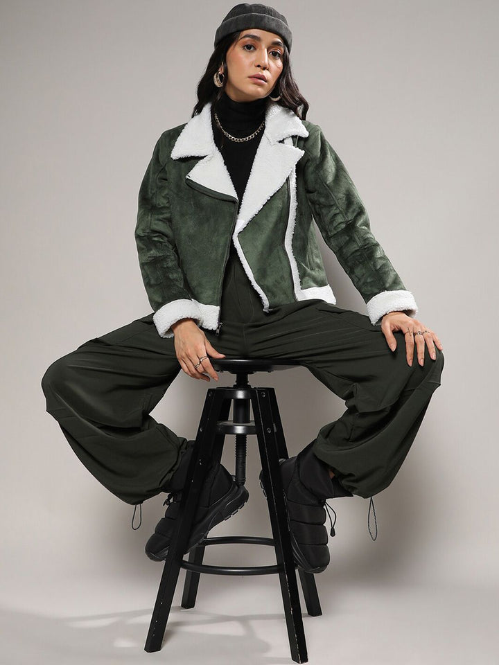 Kampus Sutra Windcheater Fleece Open Front Jacket