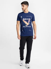 Being Human Typography Printed T-shirt
