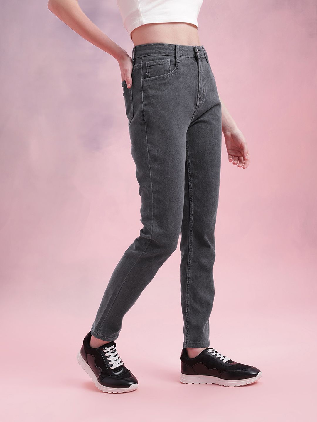DressBerry Women Straight Fit Jeans