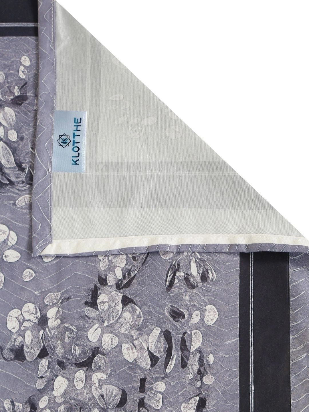 Moda Rapido X KLOTTHE Grey & Pink 400 TC King Bedsheet with 2 Pillow Covers