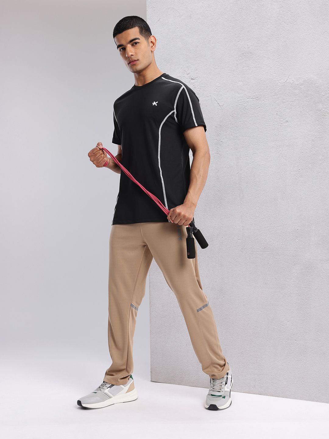 HRX by Hrithik Roshan Contrast Stitch Training T-shirt