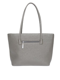 Lino Perros Grey Solid Shoulder Bag
