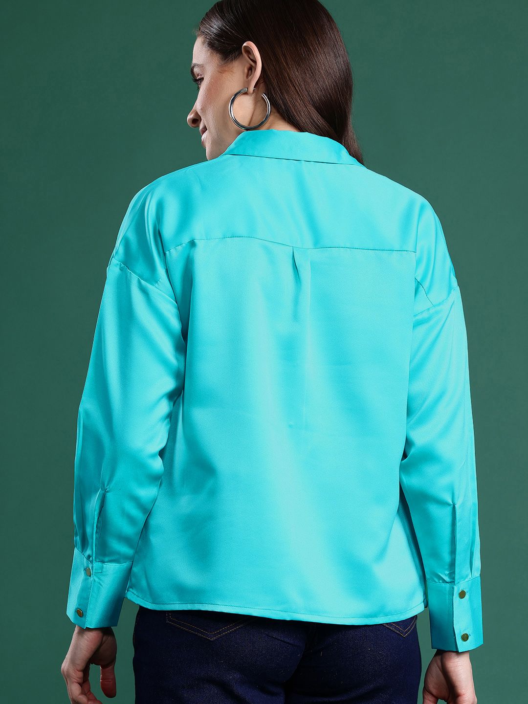 DressBerry Satin Finish Party Shirt