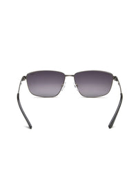 Idee Men Sectangle Sunglasses dengan lensa lensa terpolarisasi dan UV IDS3098C2PSG