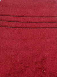 BOMBAY DYEING Maroon Cotton 400 GSM Bath Towel