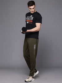 HRX by Hrithik Roshan Men Rapid-Dry Pure Cotton Training Track Pants