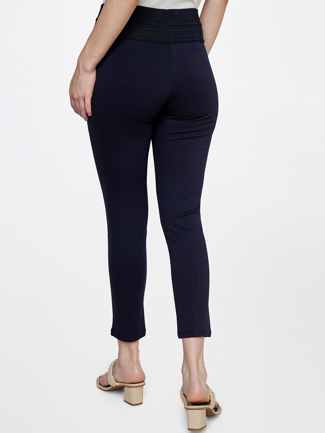AND Women Tapered Fit Trousers