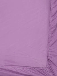 Myntra Elegant Homes Purple Solid 300 TC Fitted King Fine Bedsheet with 2 Pillow Covers