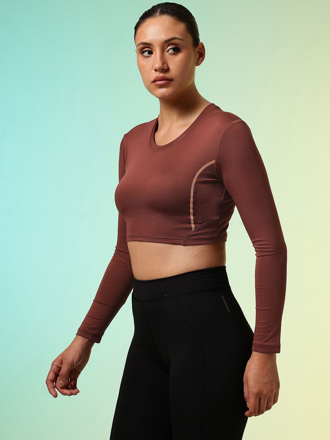HRX by Hrithik Roshan Rapid-Dry Crop Training T-shirt