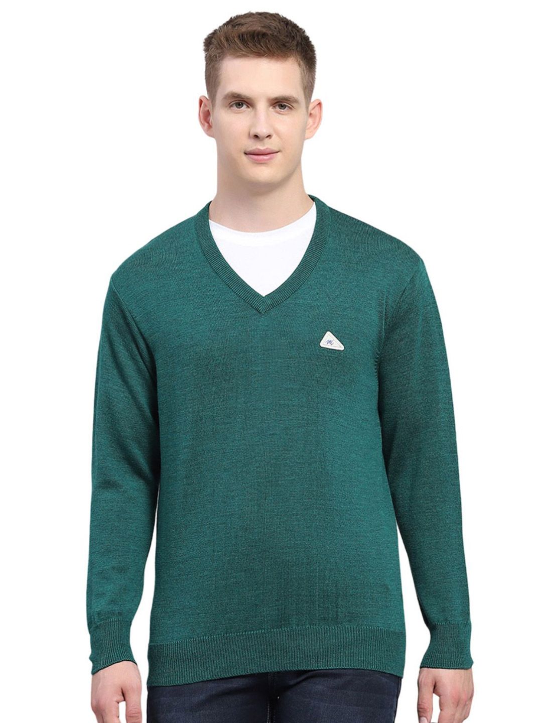 Monte Carlo Men V Neck Woollen Pullover