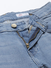 SPYKAR Men Blue Skinny Fit Low-Rise Light Fade Stretchable Jeans