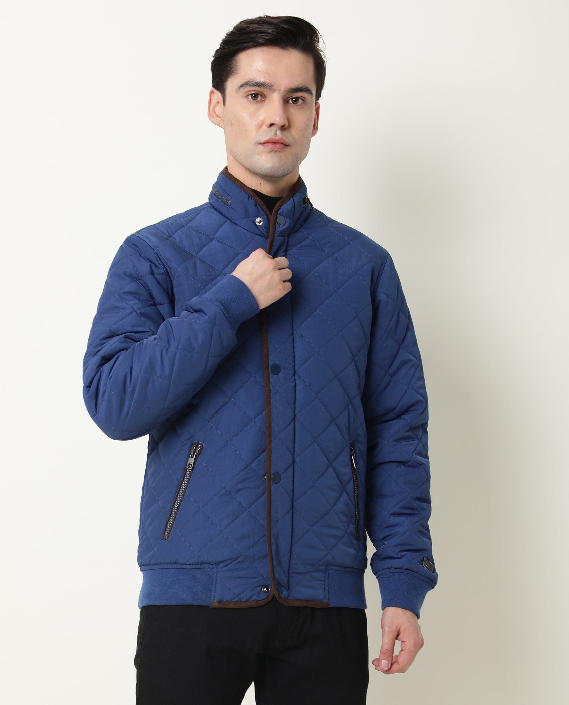RARE RABBIT Men Krul Puffer Quilted Jacket
