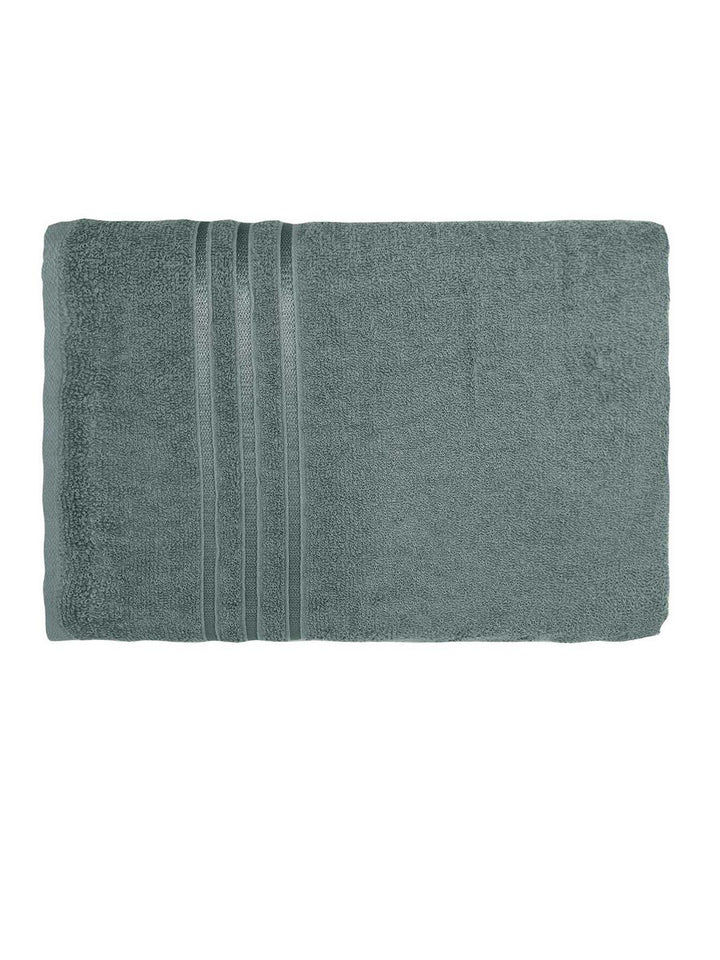 MYTRIDENT Brown 400 GSM Pure-Cotton Bath Towel
