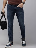 SPYKAR Men Skinny Slim Fit Low-Rise Light Fade Stretchable Jeans