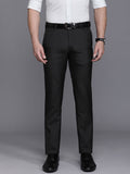 Raymond Men Checked Slim Fit Formal Trousers