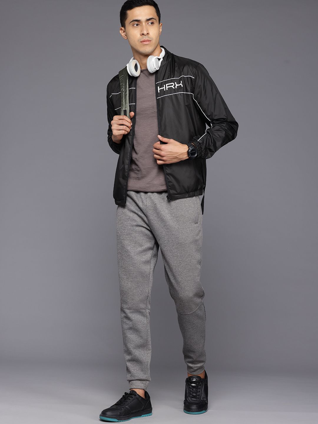 HRX by Hrithik Roshan Rapid-Dry Bomber Jacket