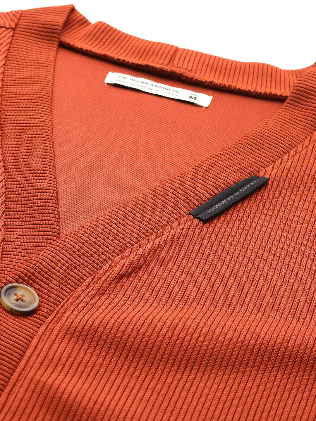 The Indian Garage Co Ribbed Oversized Sweatshirt