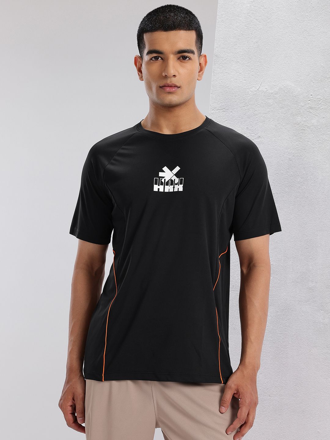 HRX by Hrithik Roshan Rapid-Dry Printed Training T-shirt