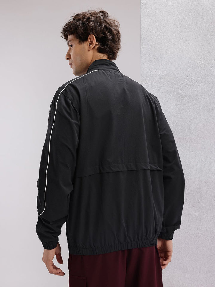 HRX by Hrithik Roshan Paneled Tailored Jacket