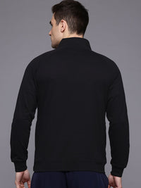 HRX by Hrithik Roshan Mock Collar Raglan Sleeve Running Sweatshirt