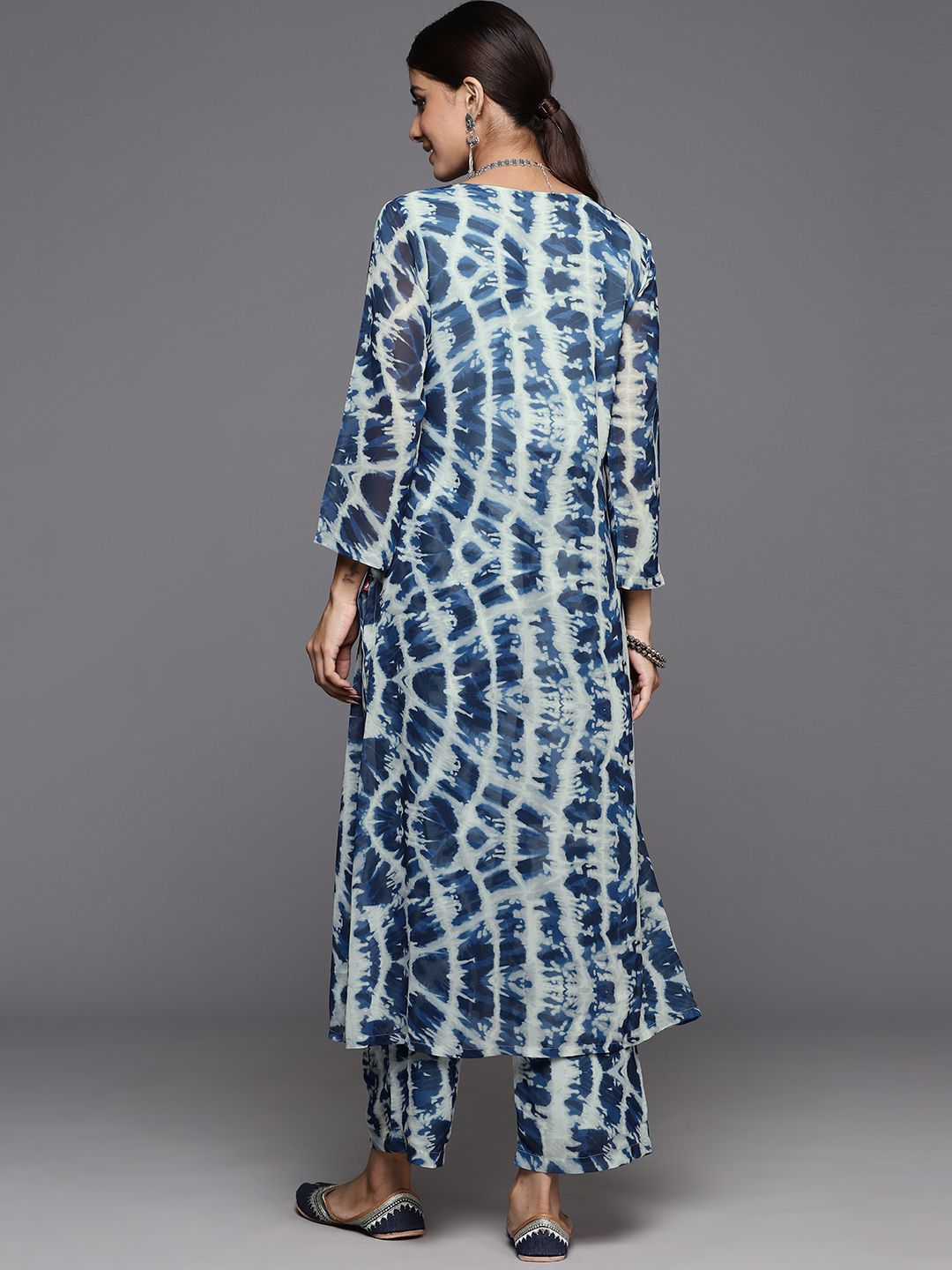 Varanga Printed Empire Kurta with Palazzos