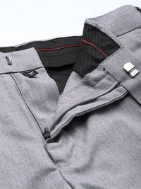 Park Avenue Men Striped Formal Trousers
