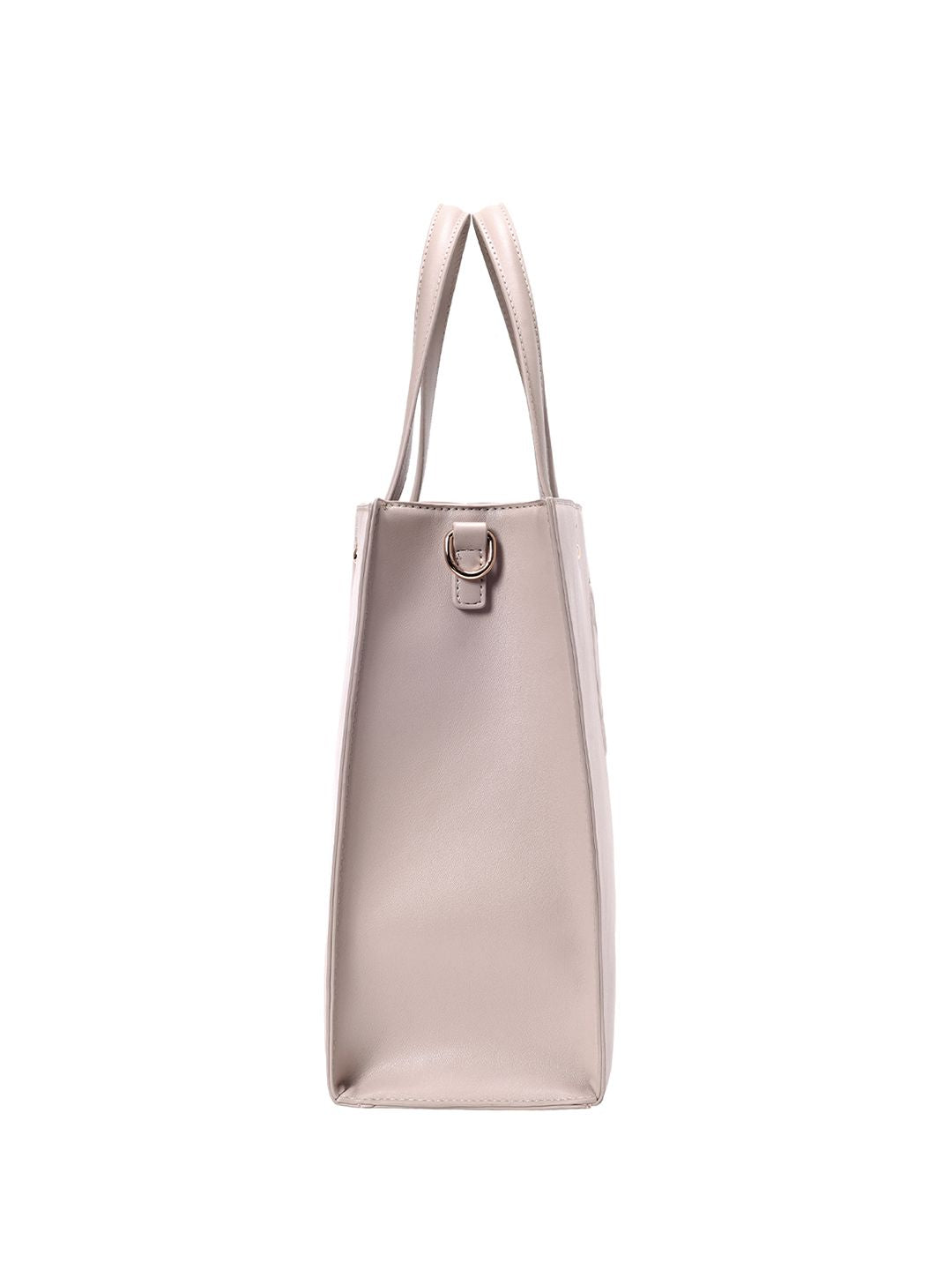 Lino Perros Brand Logo Printed Structured Handheld Bag