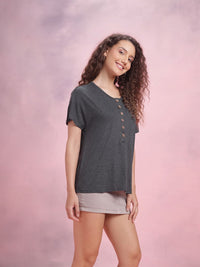 DressBerry Melange Relax Fit Top