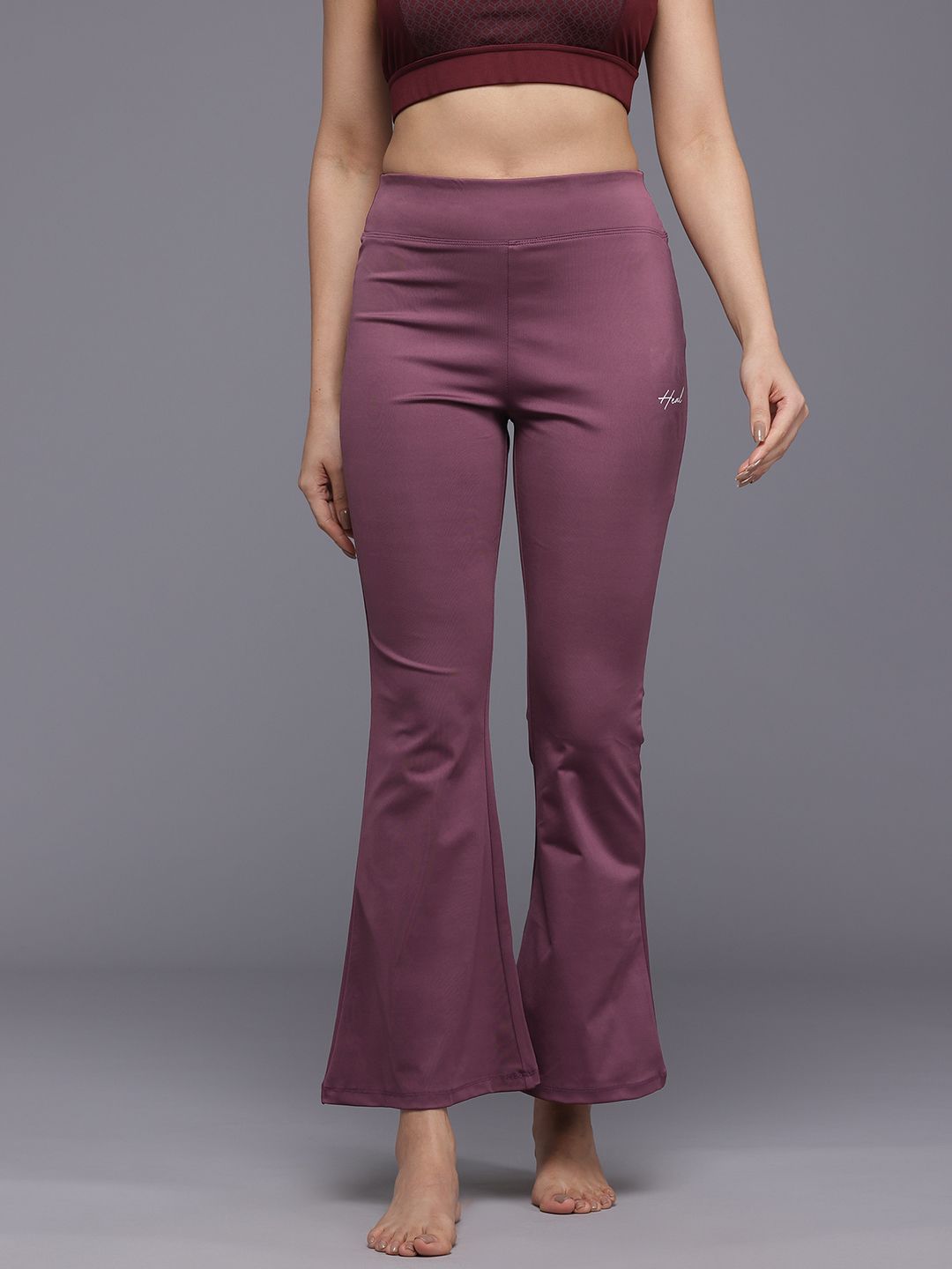 HRX by Hrithik Roshan Women Bootcut Yoga Track Pants