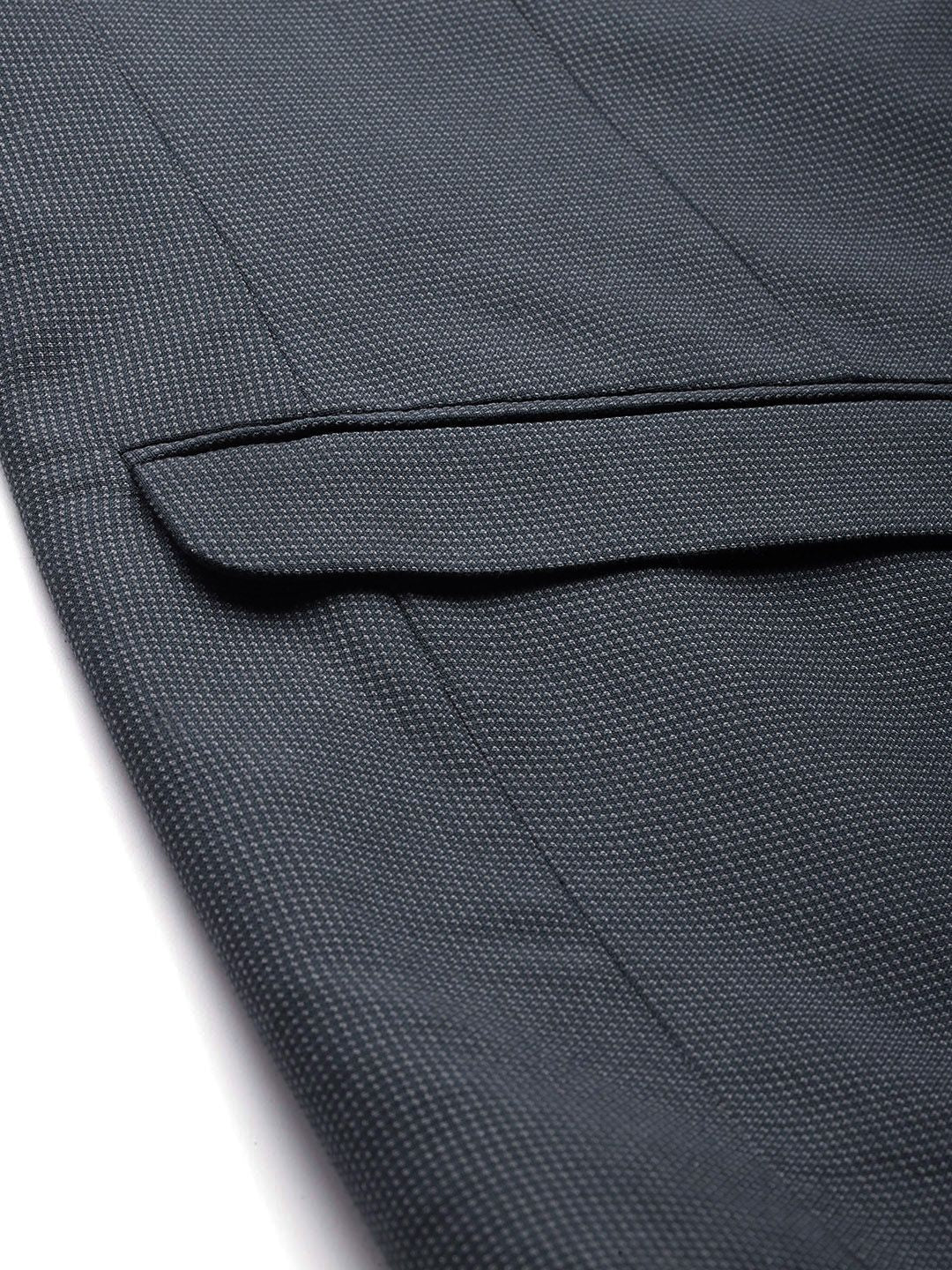 Park Avenue Single-Breasted Slim Fit Formal Blazer