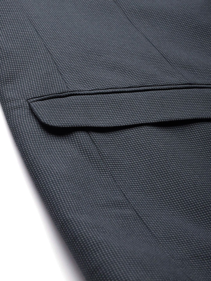 Park Avenue Single-Breasted Slim Fit Formal Blazer