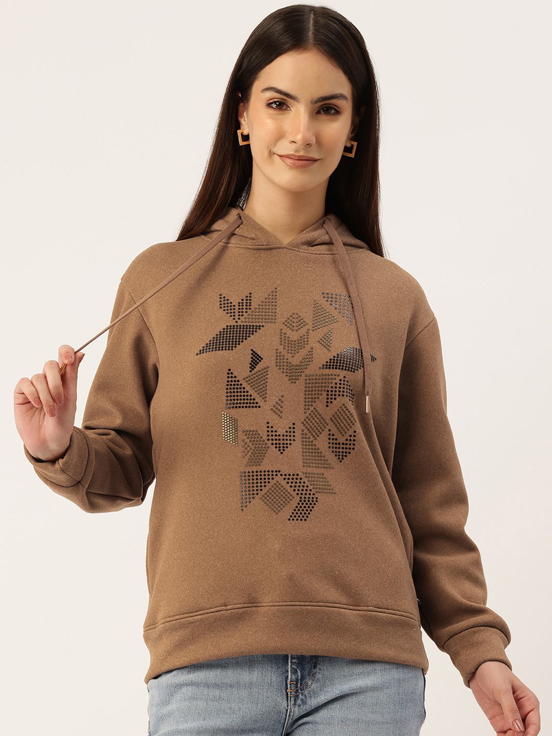 Monte Carlo Embellished Hooded Sweatshirt