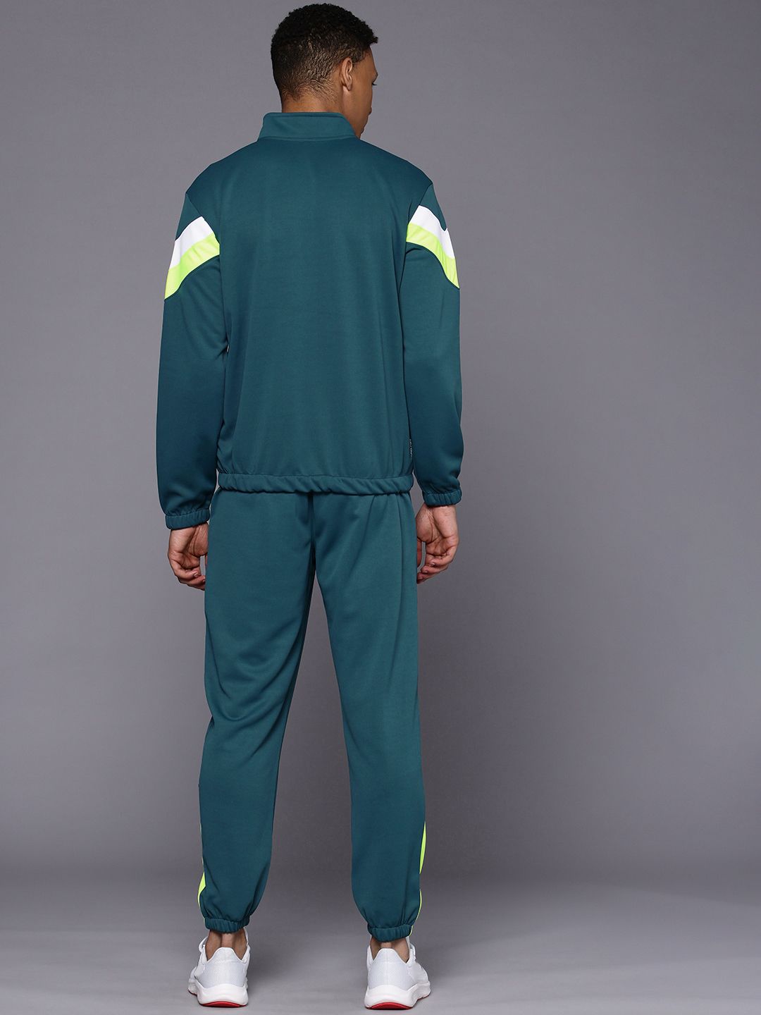 HRX by Hrithik Roshan Striped Rapid Dry Running Tracksuits